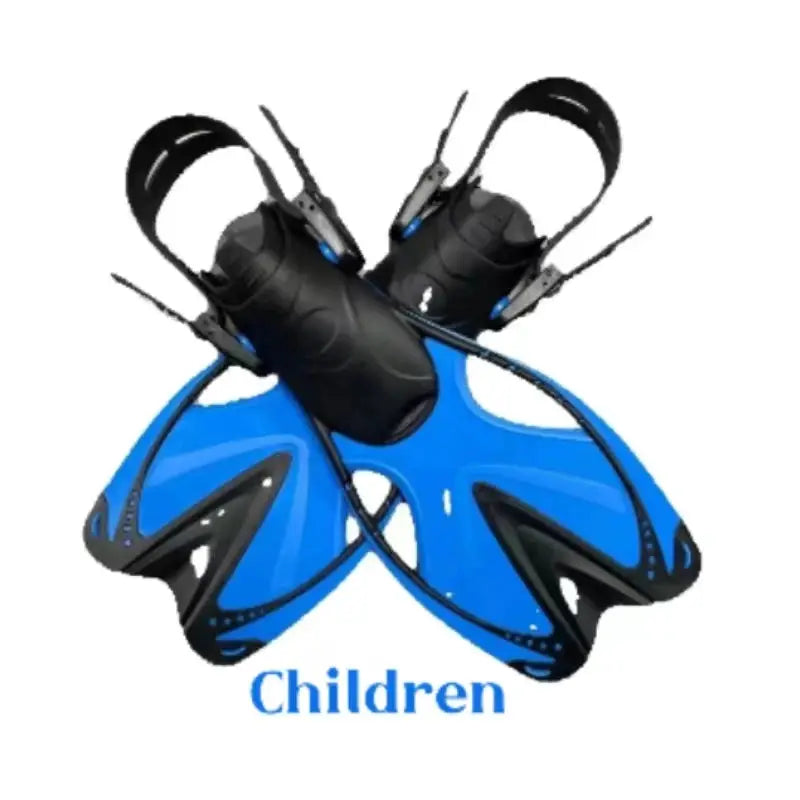 HB Children's Silicone flippers for men, women and children frog shoes swimming snorkeling equipment from PriceLows™