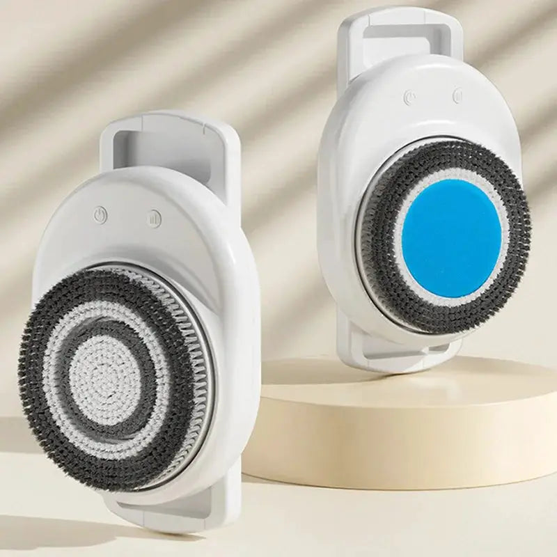 Movable Electric Shower Brush | Back Scrubbing Tool | Plastic Construction