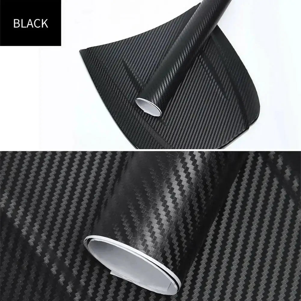 30x127cm Car 3D Carbon Fiber Roll Film Stickers DIY Vinyl Film Auto Interior Styling Carbon Fiber Decorative Decals from PriceLows™