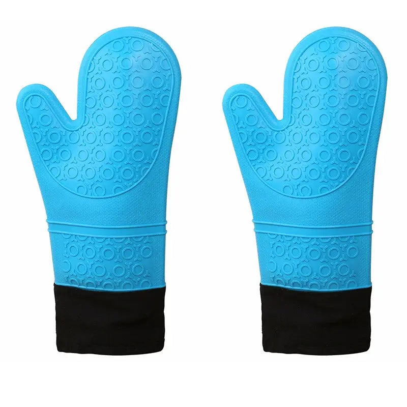 Oven Gloves | Silicone Heat Resistant | Non Slip | 1 Pair