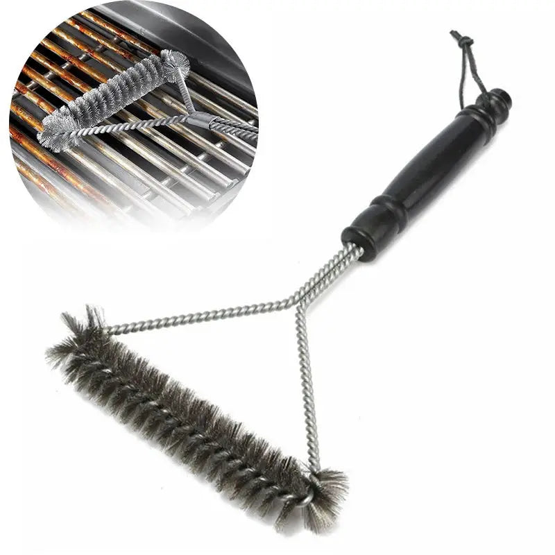 Barbecue Grill Brush | Stainless Steel Bristles | Heat Resistant | One Size