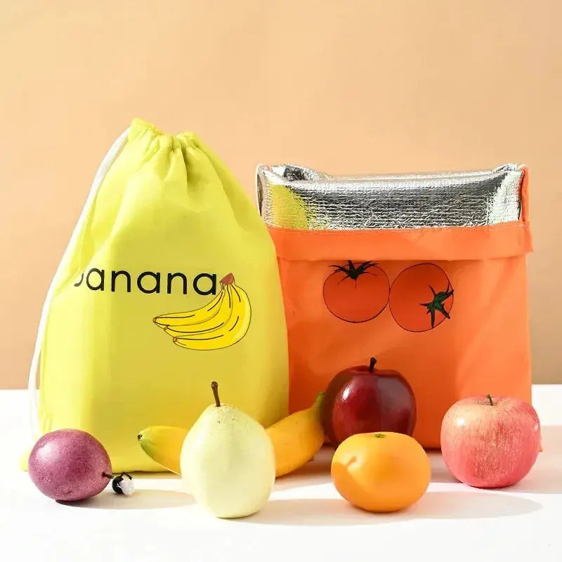 Insulated Fresh Keeper Bag | Non-Woven Fabric | Drawstring Closure | Reusable