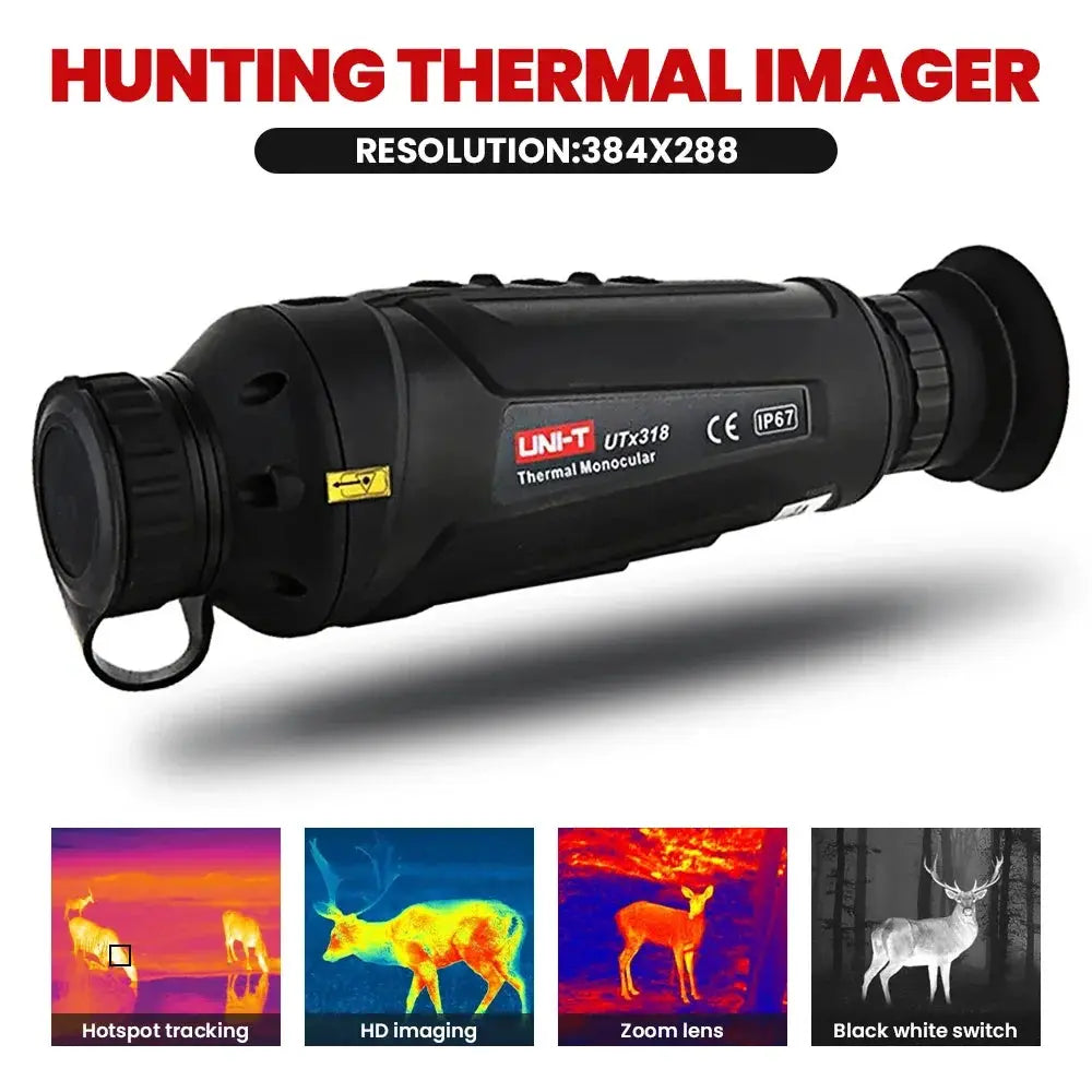 384*288 Pixels thermal image scope thermal imaging for hunting thermal imaging cameras UTx318 from PriceLows™
