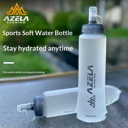 Foldable Silicone Water Bag Soft Water Bottle Leakproof Collapsible Hydration Flask for Camping Hiking Travel Outdoor Sports from PriceLows™