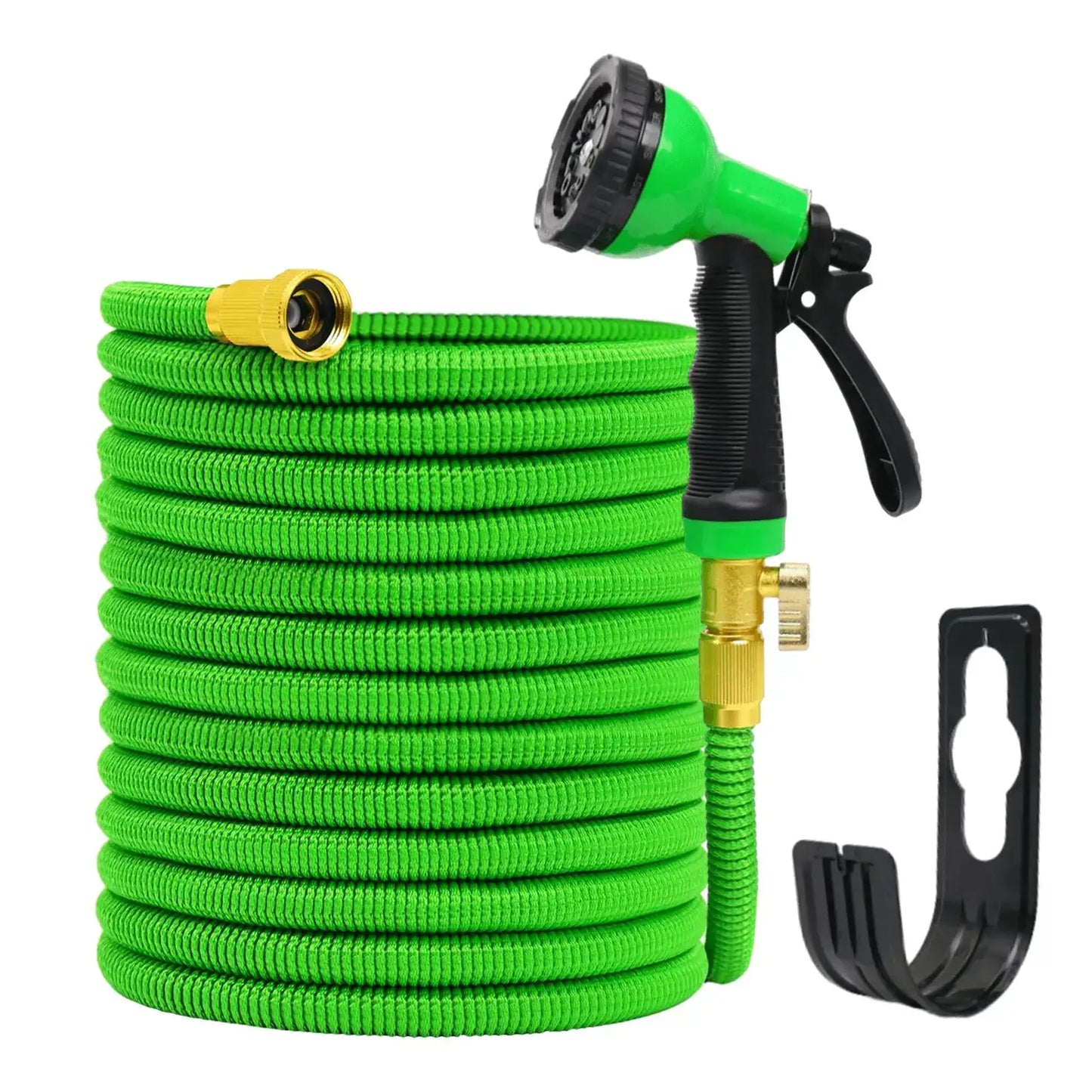 GardenJoy 50-100FT Expandable Garden Hose with Holder &10 Spray Nozzle 3/4 inch Flexible water hose Home Garden Watering Hose from PriceLows™