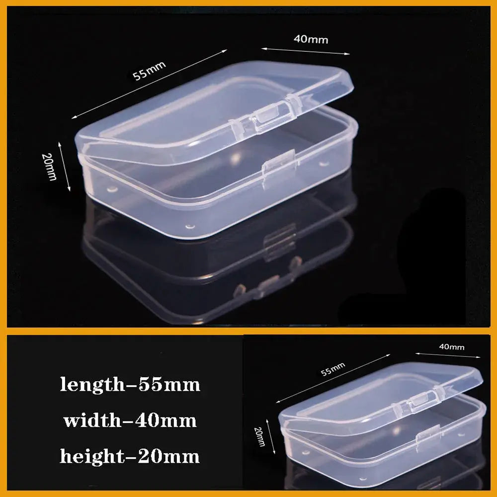Transparent Plastic box Screw Compartment Box Jewelry Earring Display Case Container Clear Terminal Organizer Tool Storage boxes from PriceLows™