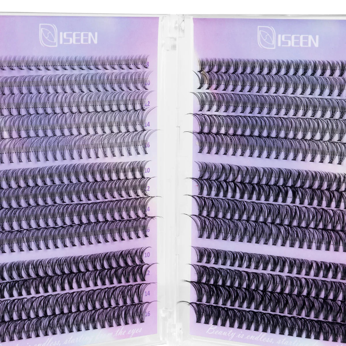 Lash Clusters Kit | 8 To 16Mm C Curl | Wispy Natural Set