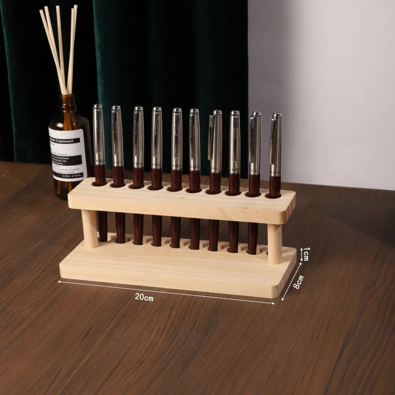 Desk Organizer | Walnut Wood | Pen Holder | Phone Stand