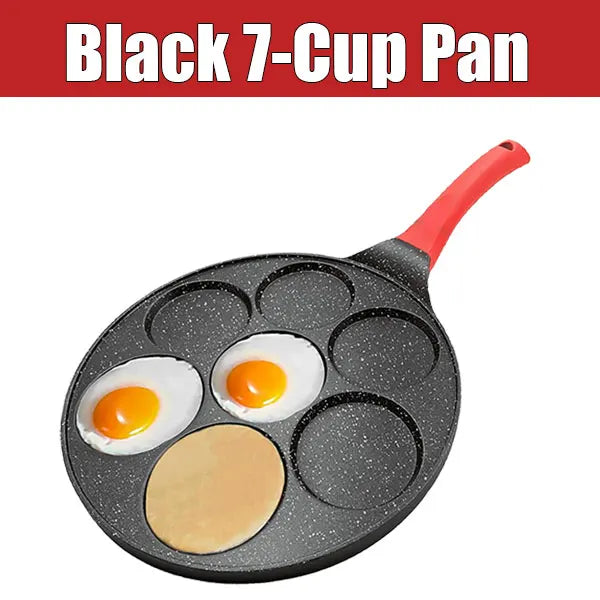 Mini Pancake Pan | 7-Cup Capacity | Aluminum Alloy Nonstick | One Size