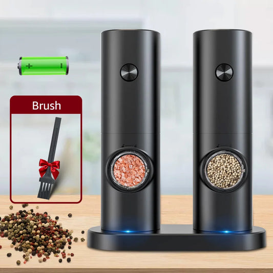 Electric Salt And Pepper Grinder | Battery Powered | Adjustable Coarseness