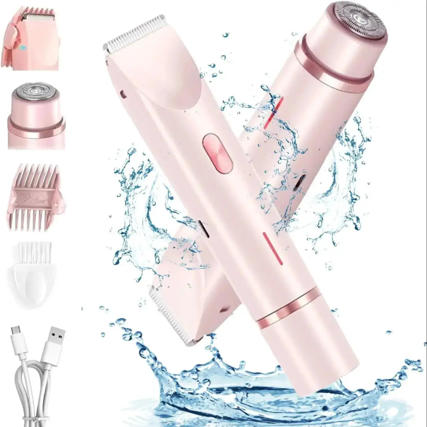Women Electric Hair Remover | Waterproof Shaver | 90 Min Battery Life