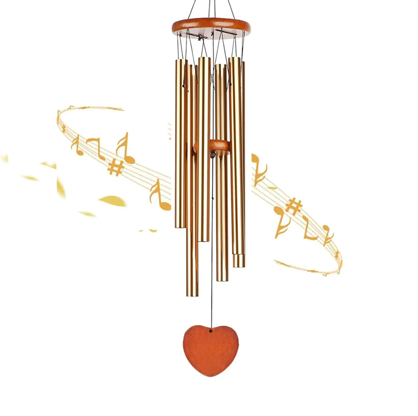 Music Wind Chime Classic Metal Wind Chime Aluminum Tube Commemorative Wind Chime Home Outdoor Festival Gift Decoration Iron Art from PriceLows™