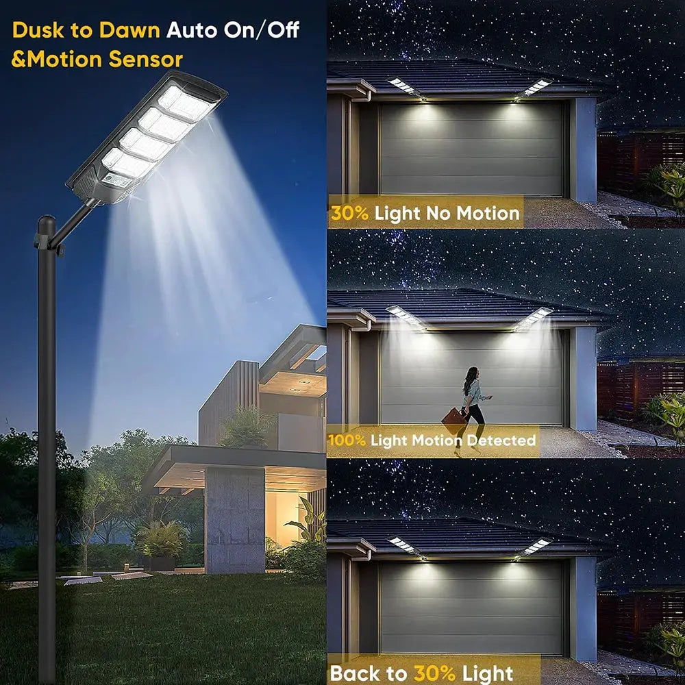 80000LM Solar Led Light Super Bright 192LED Solar Street Light Outdoor Sunlight Motion Sensor Garden Lamp Waterproof Wall Lights from PriceLows™