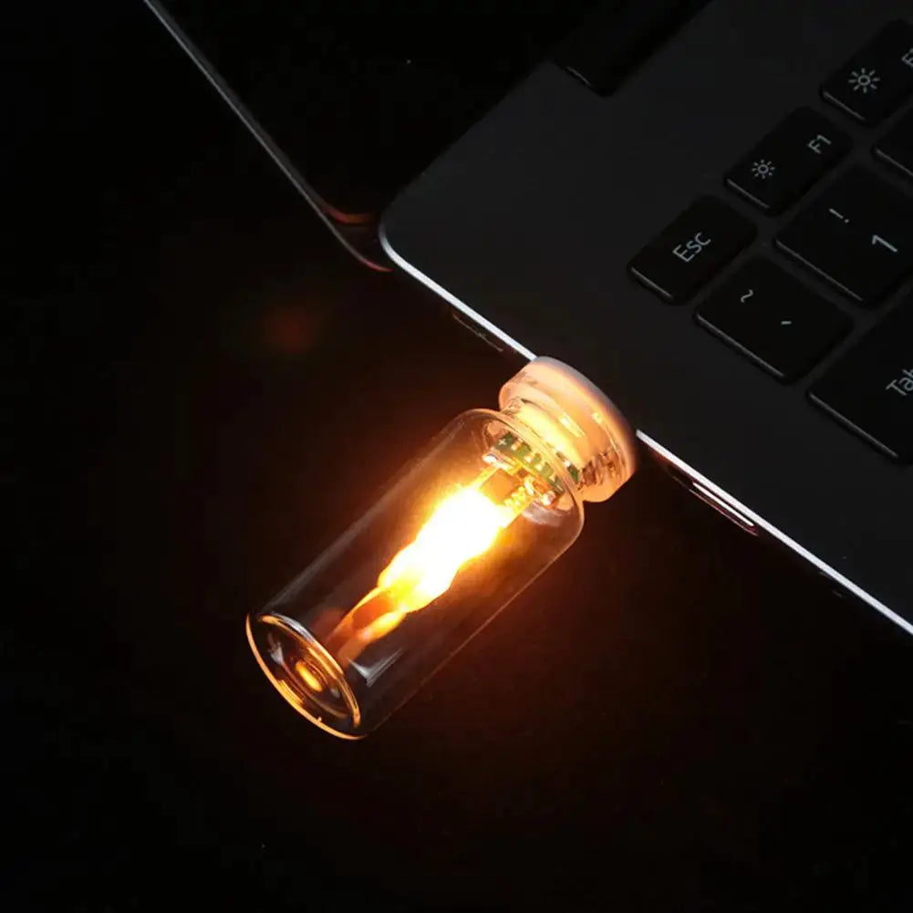 Retro USB LED Filament Touch Dimming Bulb 5V Retro LED Edison Bulb Night Light Camping Incandescent Decorative Lighting from PriceLows™