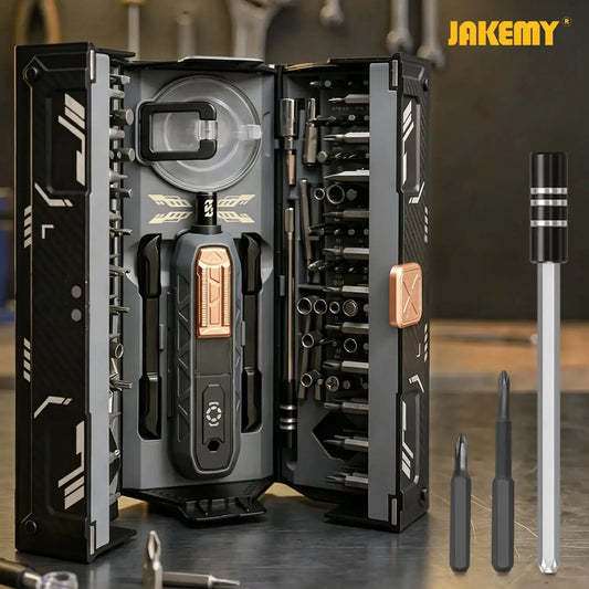 JAKEMY 180-in-1 Magnetic Precision Screwdriver Set, Electric Drill Bit Kit for iPhone Laptop Watch Glasses Repair from PriceLows™