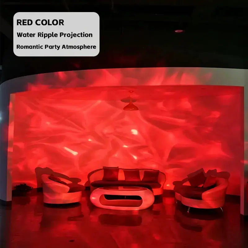 LED Water Ripple Projector | Waterproof Outdoor Beach Light | Aluminum