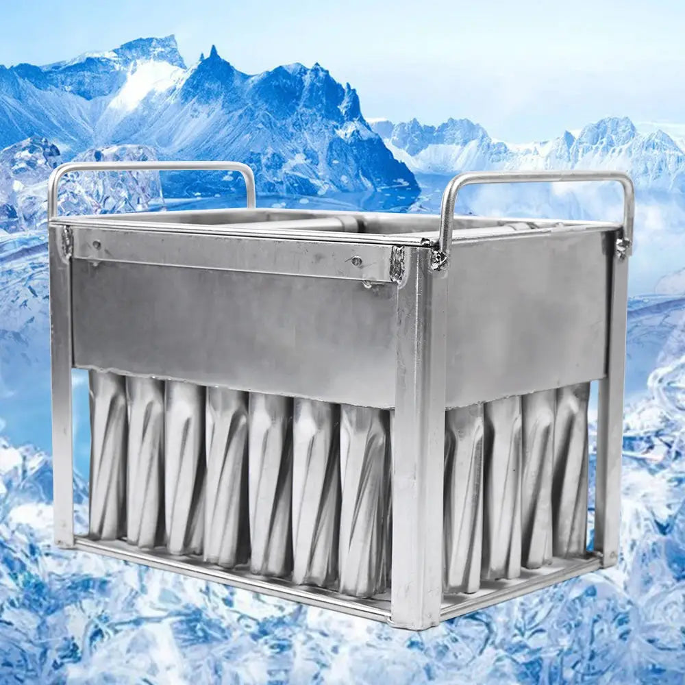 40 PCS Stainless Steel Ice Cream Mold with Wooden Sticks Popsicle Maker DIY Frozen Treats Maker for Home Commercial Use from PriceLows™