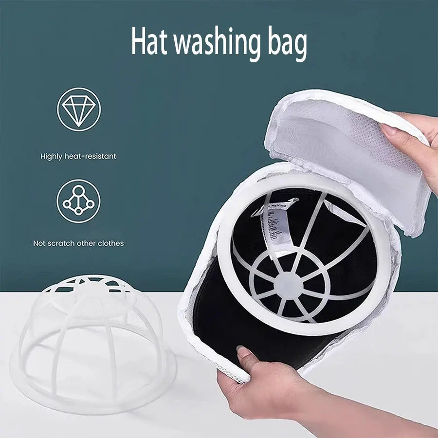Baseball Cap Washing Bag | Anti Deformation | Machine Wash Safe