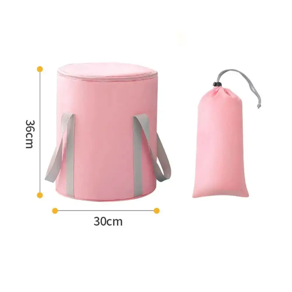 Foldable Foot Bath Tub | 5 Layer Thick Fabric | Large Capacity Portable Wash Basin For Travel And Spa Use