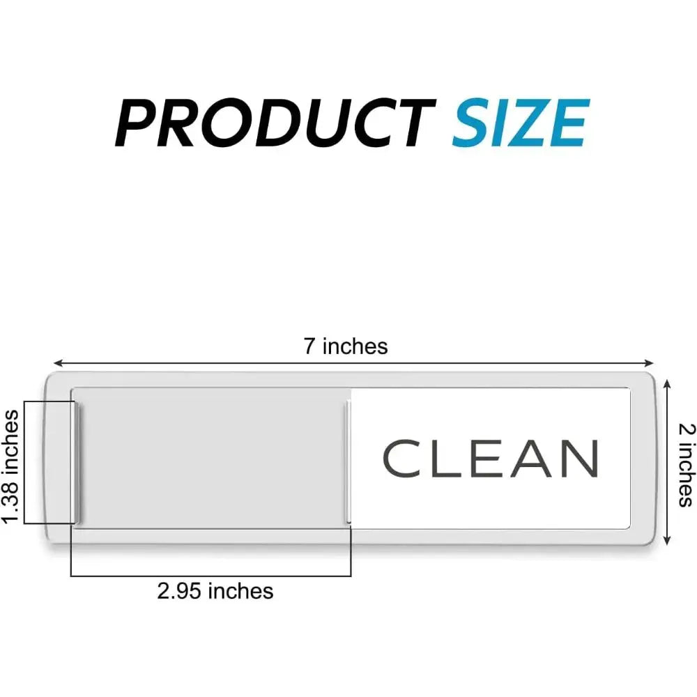 Dishwasher Magnet | Strong Magnetic Indicator | Clean Dirty Status | One Size