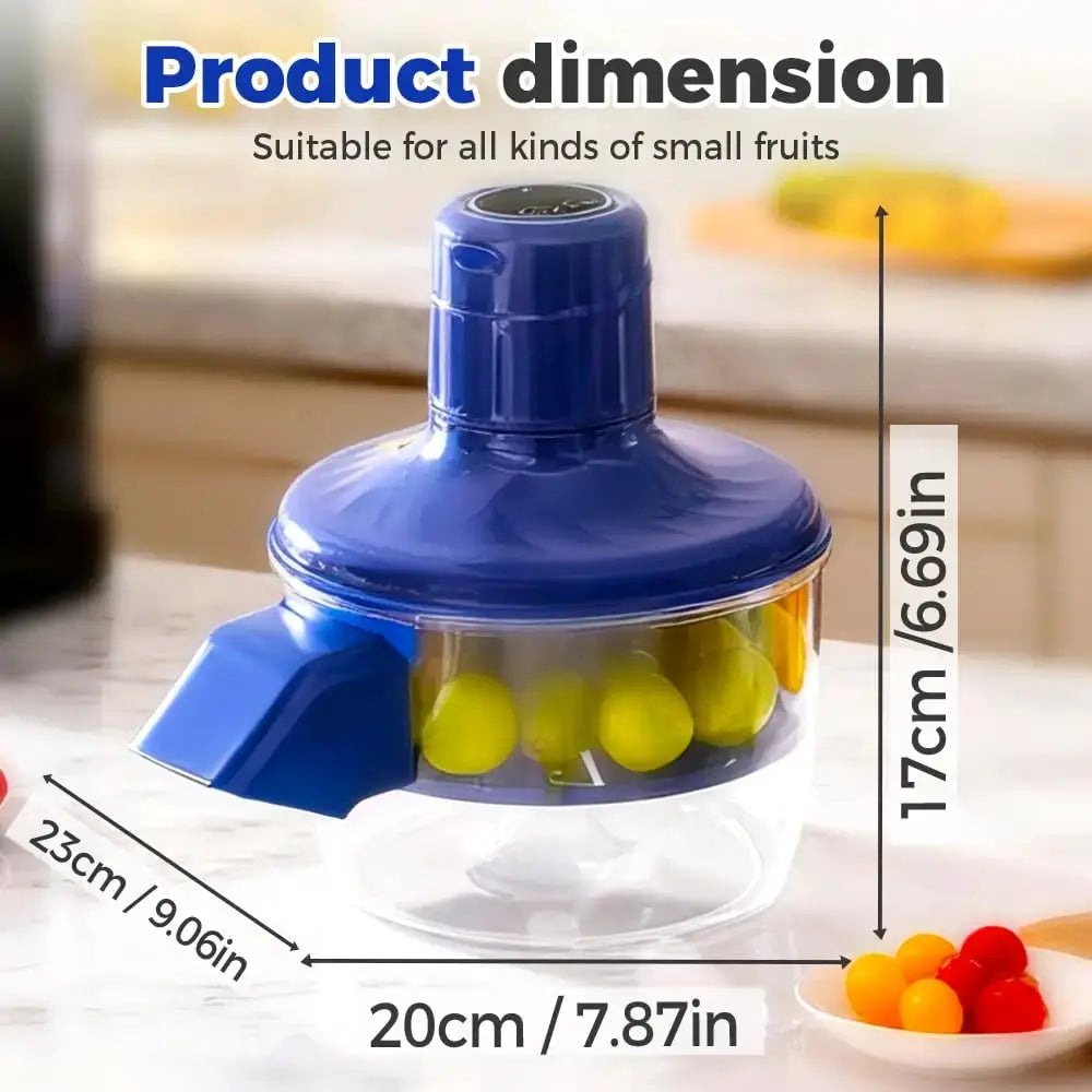 Electric Fruit Peeler Rechargeable Peeling Machine Portable Grape/tomato/Garlic Peeler Fruit Peeling Knife Tools from PriceLows™