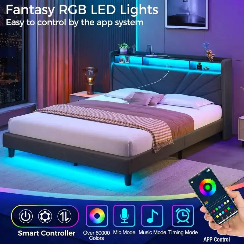 1-40m LED Strip Lights for Room Decoration, APP + 44-Key Remote Music Sync, 5V USB RGB Flexible Tape for TV Backlight from PriceLows™