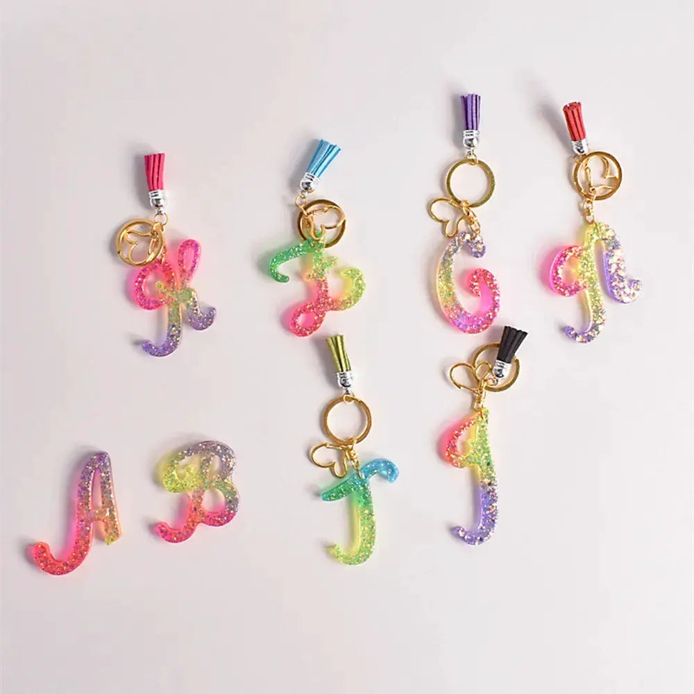 Alphabet Epoxy Resin Silicone Mold | DIY Jewelry Crafts Mould