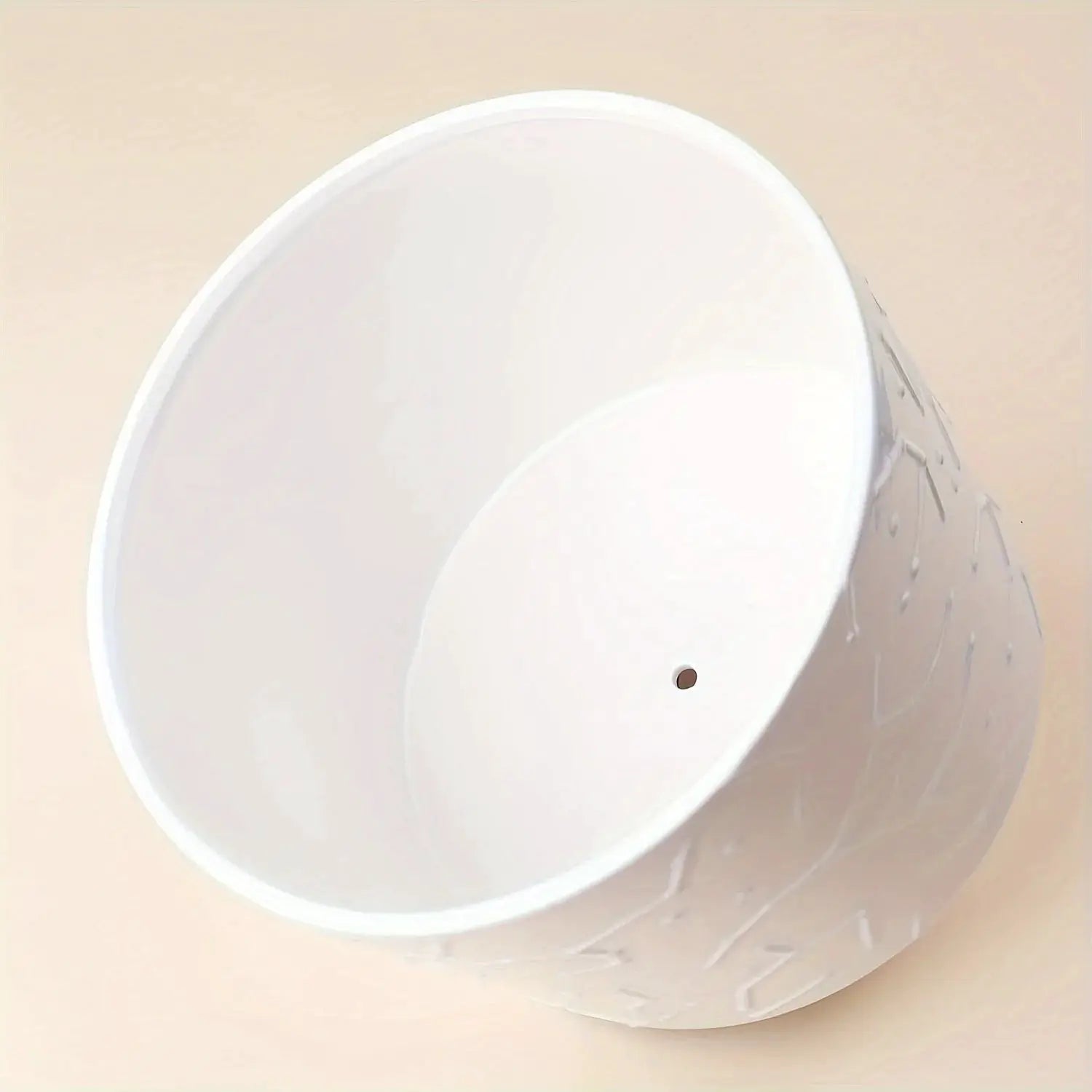 10 Inch Ceramic Planter With Wooden Stand - Stylish Flower Pot For Indoor Plants from PriceLows™
