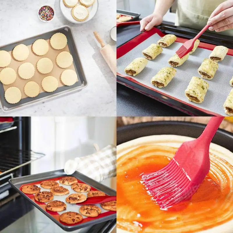 Silicone Baking Mat | Nonstick Surface | Heat Resistant | One Size Reusable