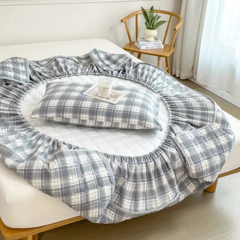 Quilted Mattress Pad | 100 Percent Cotton | Deep Pocket