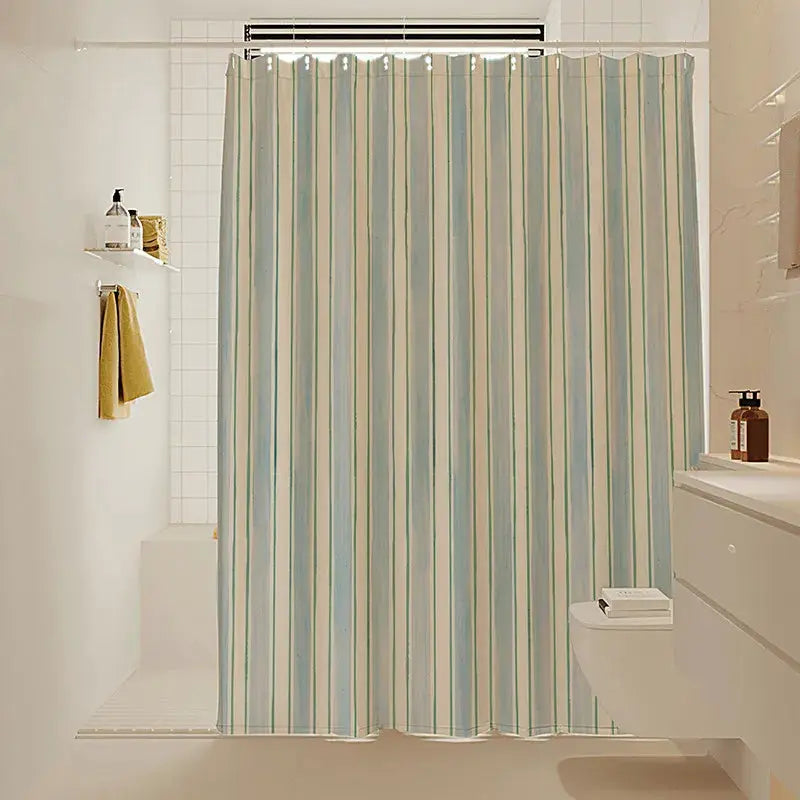 VIKAMA bathroom shower curtain blocking curtain, bath shower dry and wet separation, waterproof and mildew-proof Decor from PriceLows™