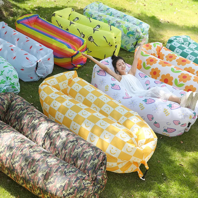 Inflatable Sofa | Portable Folding | Waterproof | Outdoor Use