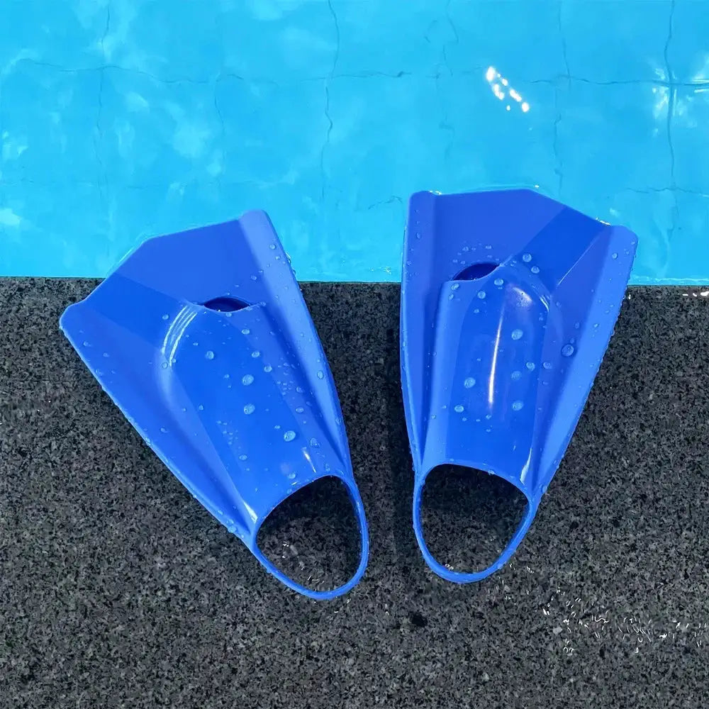 Short Silicone Swim Fins Adults Child Professional Snorkeling Diving Training Equipment Swimming Flippers Pool Ocean Swim Shoes from PriceLows™