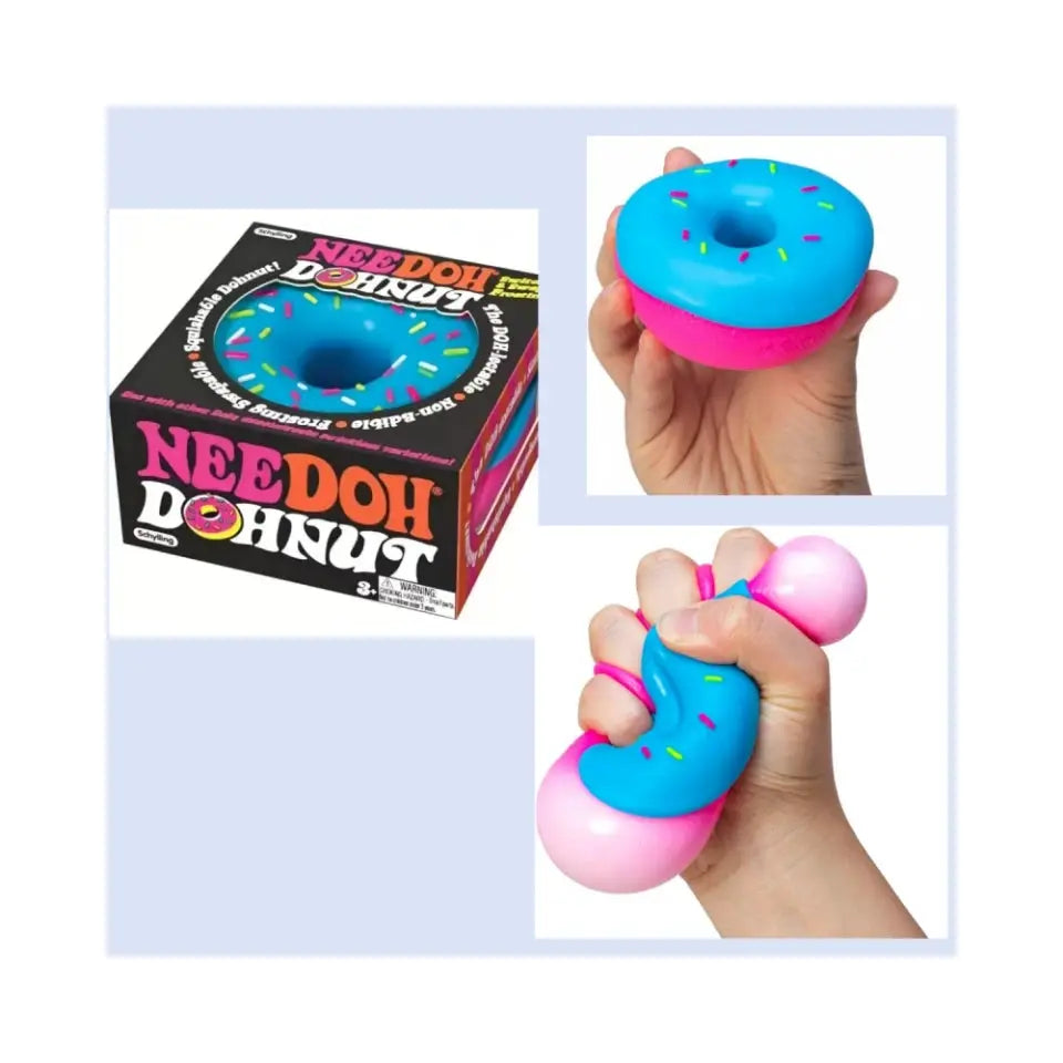 Squeeze Toy | Slow Rebound | Jelly Donut | Round Shape