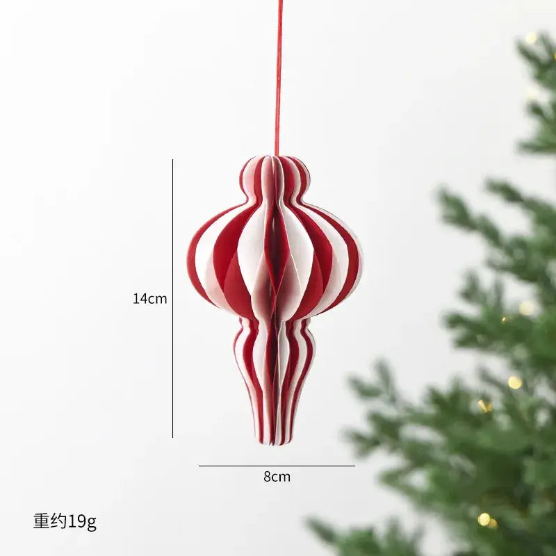 Christmas Tree Ornaments | Assorted Figures | PVC Material | 10 Pack
