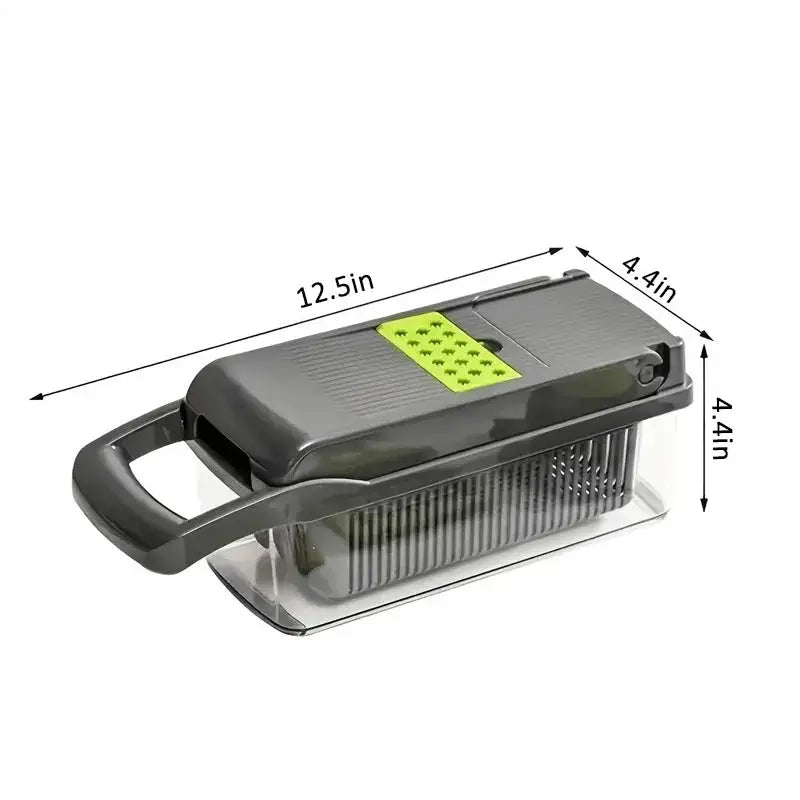 Upgraded Vegetable Chopper, Multi-Functional Easy Safe Kitchen Slicer Dicer for Fast Meal Preparation from PriceLows™