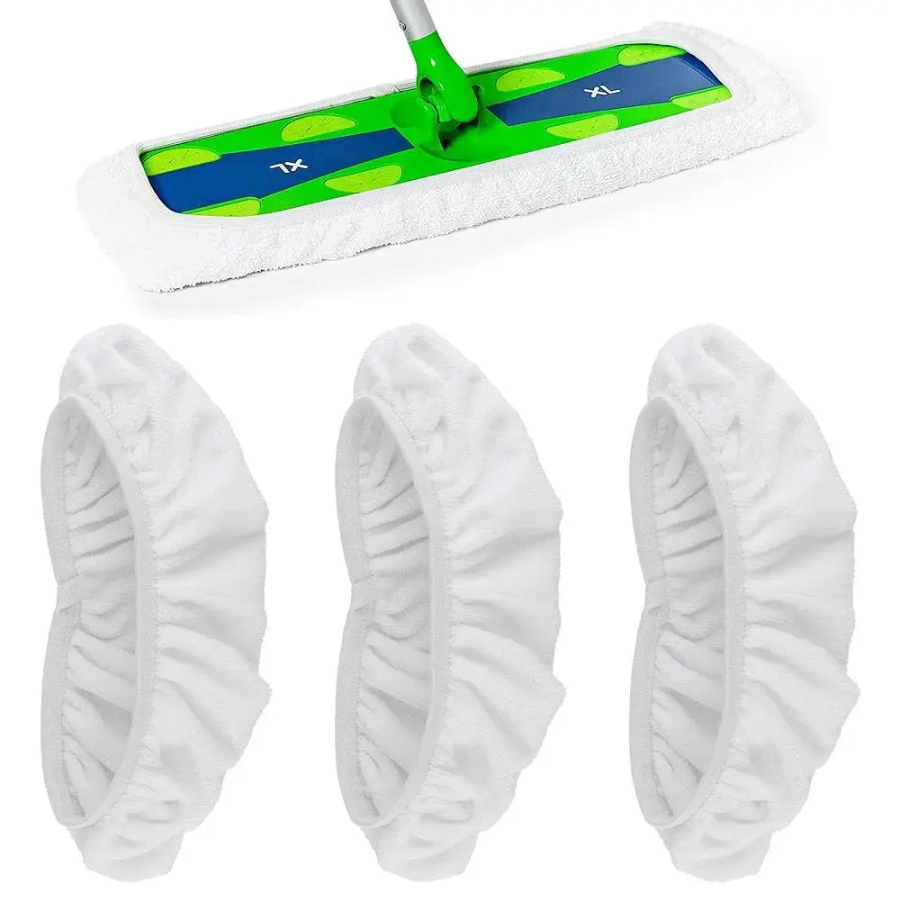 3PCS Reusable XL Pads for Swiffer Sweeper XL Mop,Wet & Dry Sweeping Cloths Durable Microfiber Mop Head Cleaning Pad from PriceLows™
