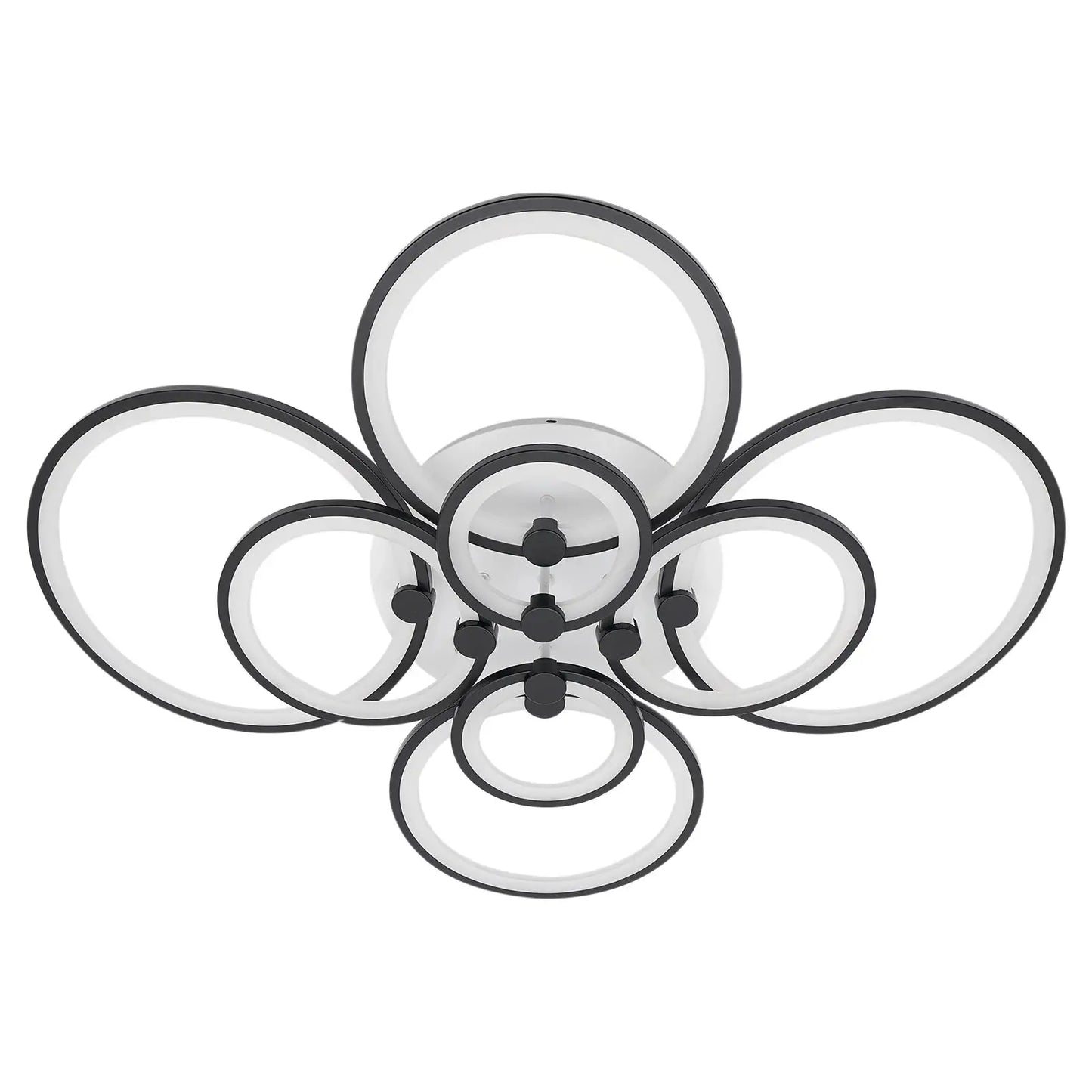 4/6/8 Heads Acrylic Modern LED Ceiling Light Flush Mount Stepless Dimming Lamp Chandelier Living Room Bedroom Indoor Lighting from PriceLows™