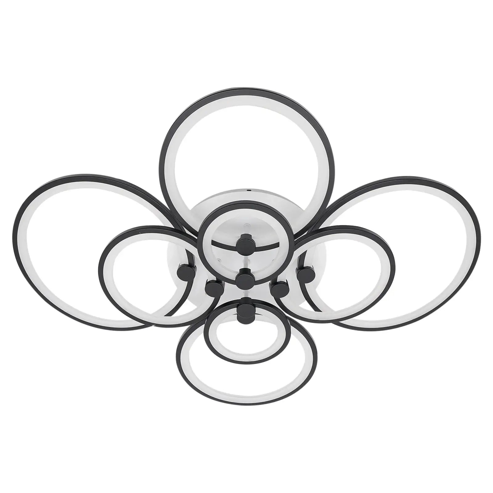 4/6/8 Heads Acrylic Modern LED Ceiling Light Flush Mount Stepless Dimming Lamp Chandelier Living Room Bedroom Indoor Lighting from PriceLows™