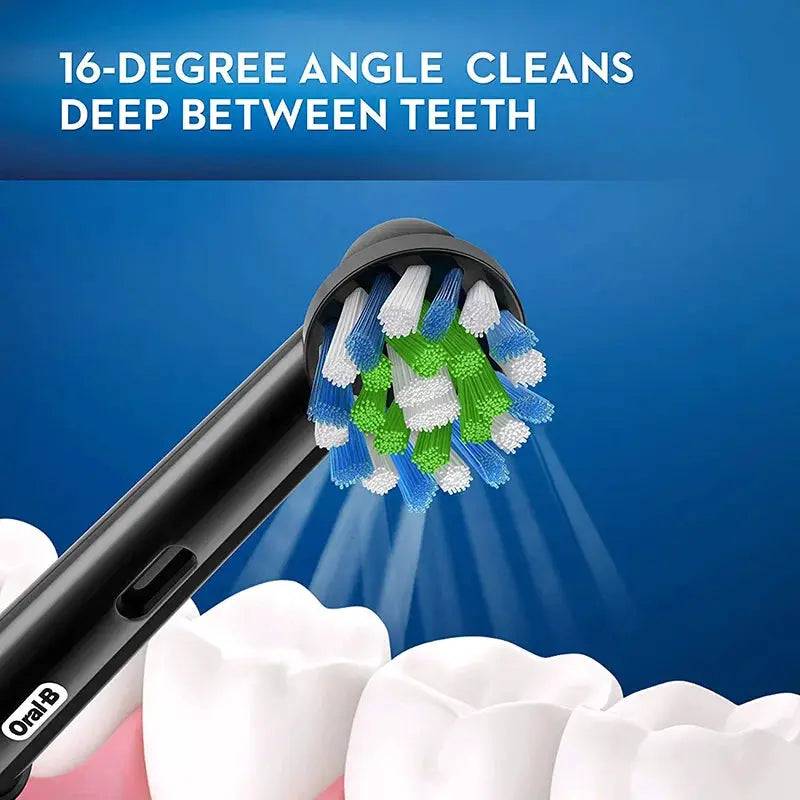 Oral B Original Electric Toothbrush Heads EB50 Cross Action 16 Degree Stains Removal Care Teeth Brush Heads Soft Bristle Nozzle from PriceLows™