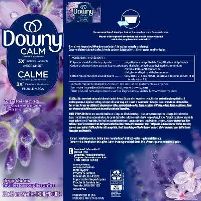 Fabric Softener | Wrinkle Control | Infused Scent | 50 Count Sheets