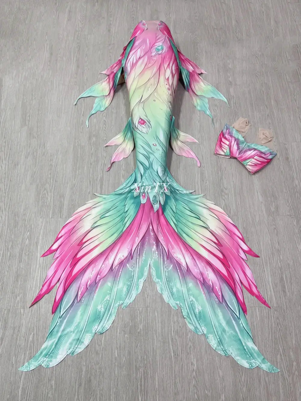 Mermaid Tail | Monofin Optional | Polyester Elastane Fabric | Adult Size