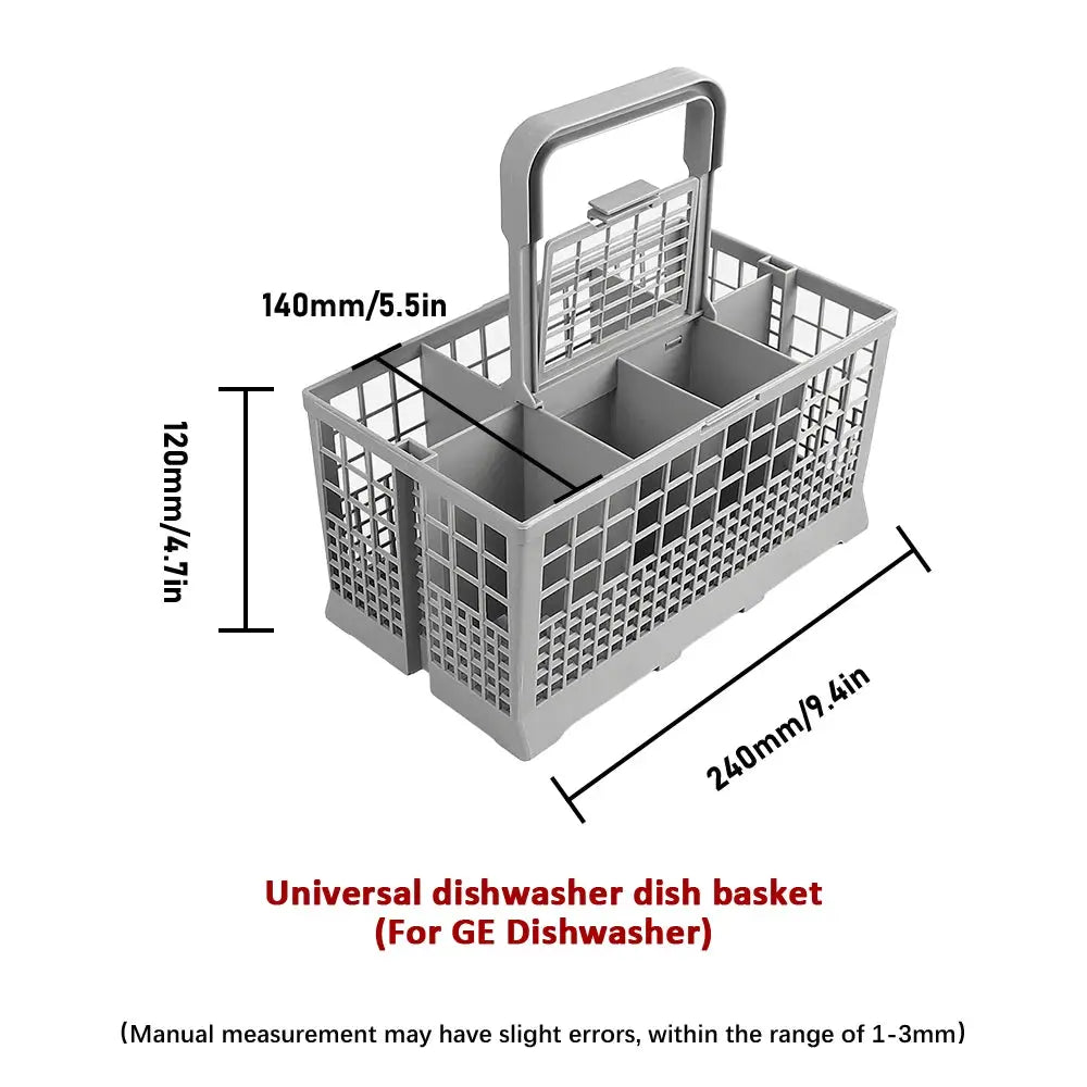 Dishwasher Cutlery Basket | Universal Fit | Foldable Holder | Knife And Fork