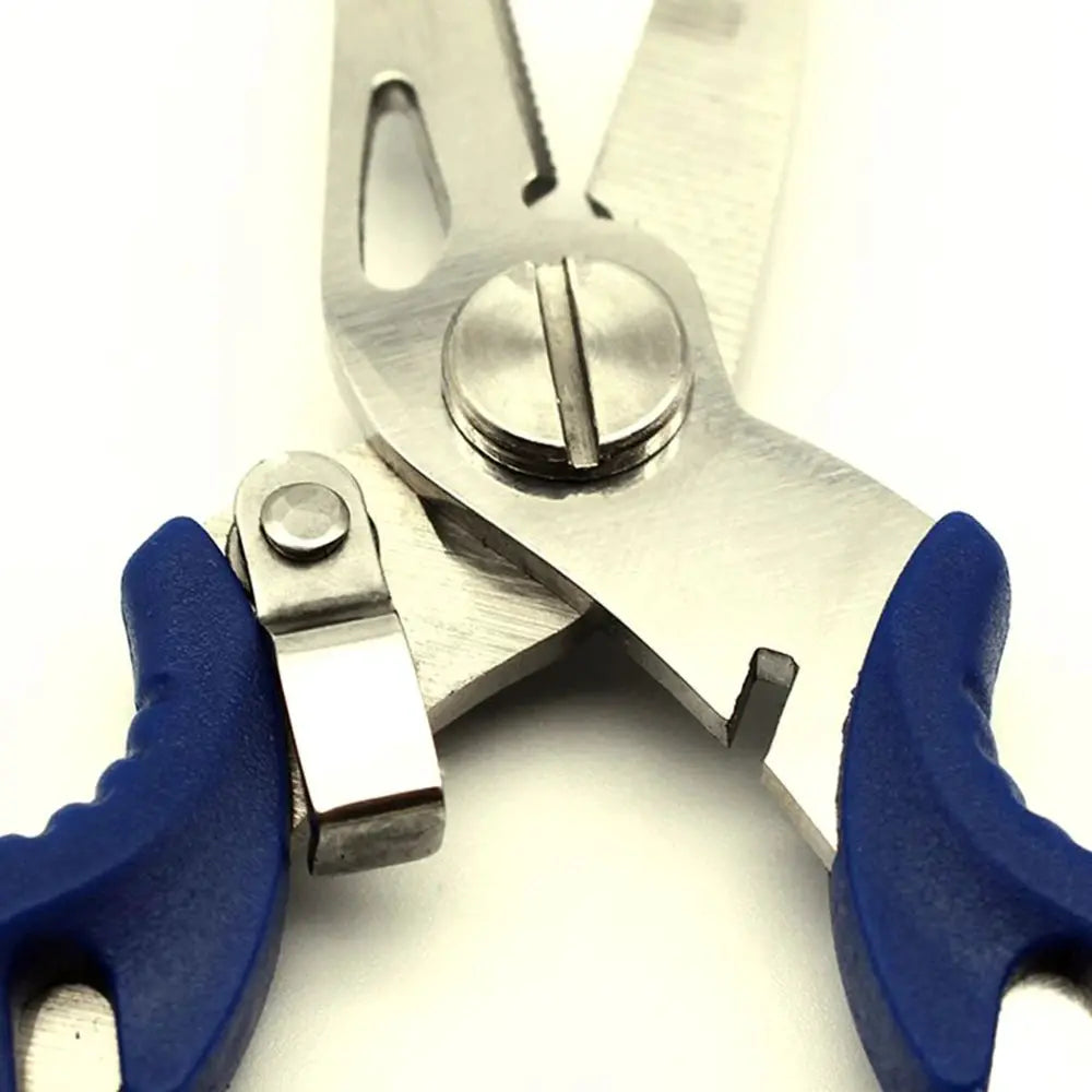 Stainless Steel Fishing Pliers 3 Colors Scissors Line Cutter Remove Hook Fishing Tackle Tool /Random Color from PriceLows™