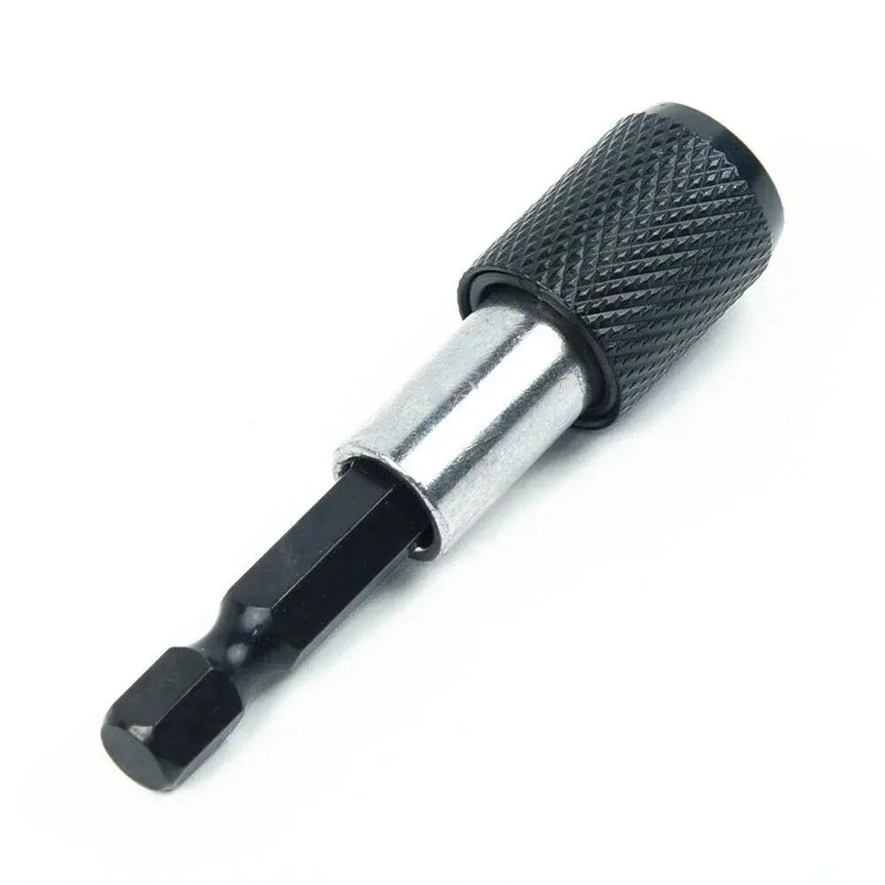 1/4 Hex Shank Quick Release Electric Drill Adapter No Magnetic Screwdriver Bit Holder 60mm Power Tool Accessories from PriceLows™