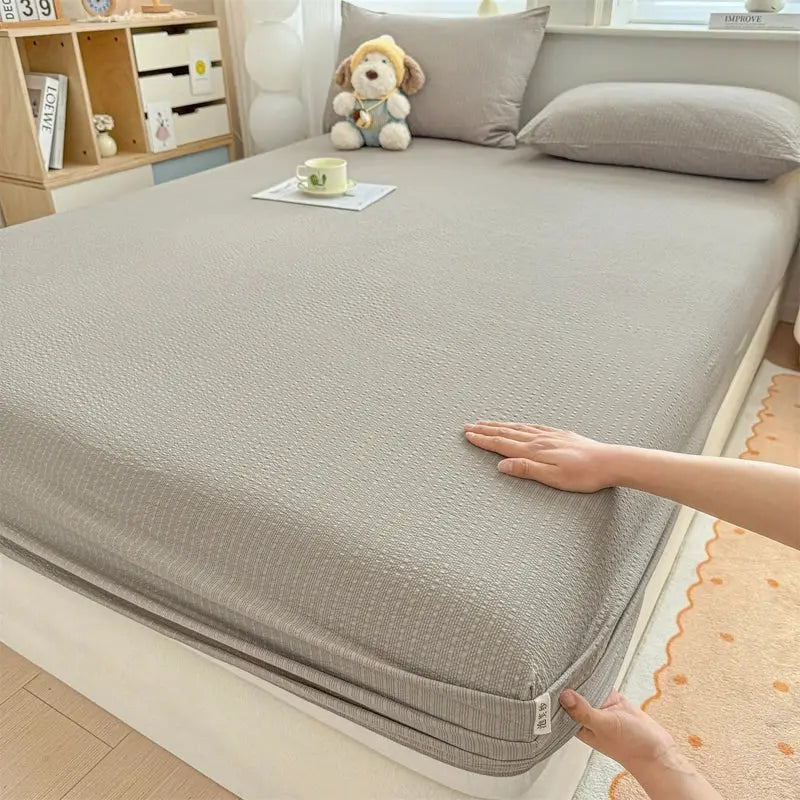 Spring & Summer New Arrival – Puff Chiffon Printed Fitted Bed Sheet for Girls / Kids / Bedroom Decor from PriceLows™