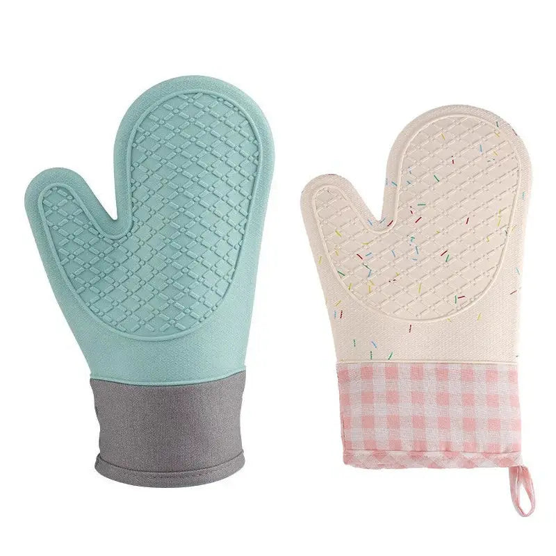 Silicone Oven Mitt | Heat Resistant | Thickened Silicone | One Size
