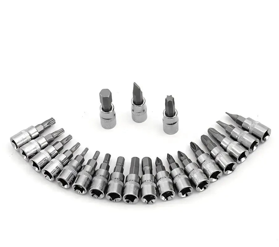 46PC Socket Wrench Set Household Chrome Vanadium Steel Motorcycle Auto Car Repair Tool Ratchet Torque Combo Mechanical Tools Box from PriceLows™
