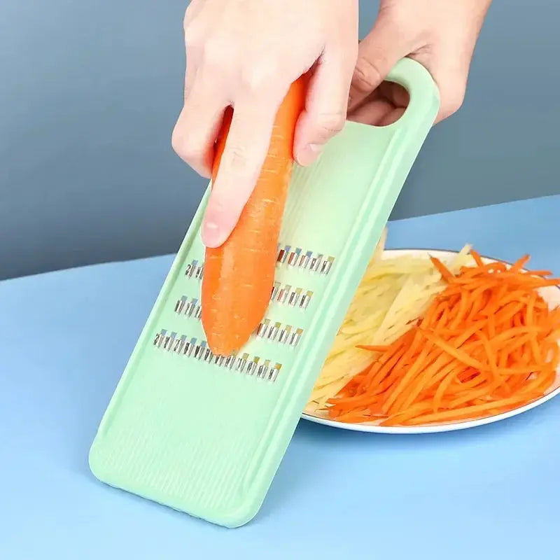 Stainless Steel Grater | Manual Vegetable Slicer | Ultra Light 78g Design