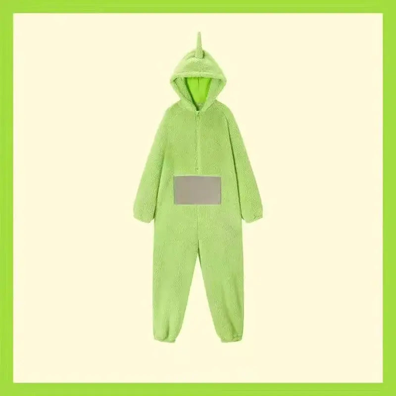 Adults Kids Onesies Soft Long Sleeves Pajamas Dipsy Tinky Winky Po Lala Costumes Home Clothes Women Unisex Homewear from PriceLows™